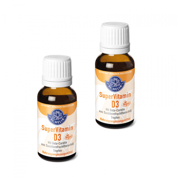 Super Vitamin D3, high dosage, 1000 IU, drops, 40 ml, vegan